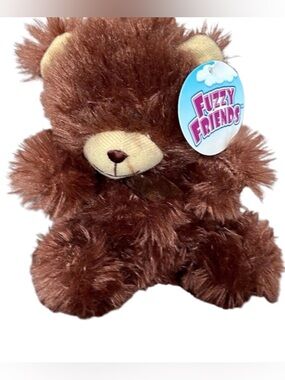 Fuzzy Friends Greenbrier International Inc Light Brown Plush Bear w/tag
